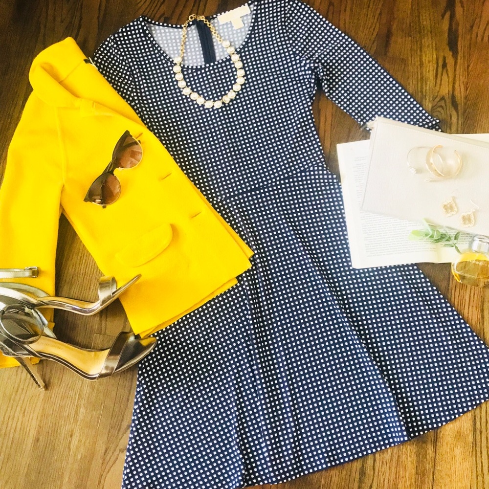Michael Kors fit and flare dress